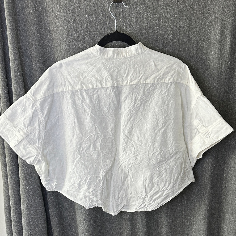 7115 by Szeki Linen top - Picture 4 of 6